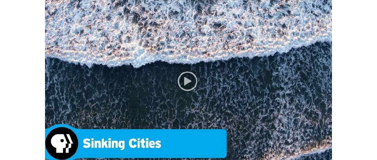 צילום מסך מהסדרה הדוקומנטרית ערים שוקעות Sinking Cities של ערוץ הטלוויזיה PBS