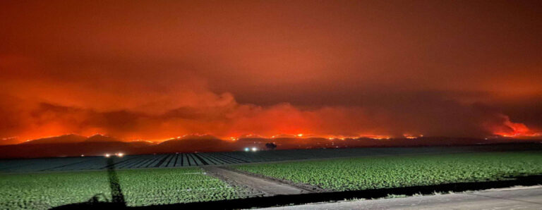 שריפות יער בקליפורניה, העיר Salinas, אוגוסט 2020