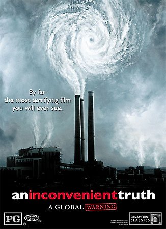 כריכת הסרט 'אמת מטרידה', An Inconvenient Truth מאת אל גור, שיצא בשנת 2006