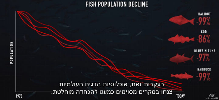 בעקבות זאת, אוכלוסיות הדגים העולמיות צנחו במקרים מסוימים כמעט להכחדה מוחלטת