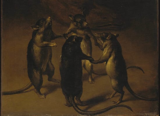 ריקוד העכברושים | פרדיננד ון קאסל, 1690