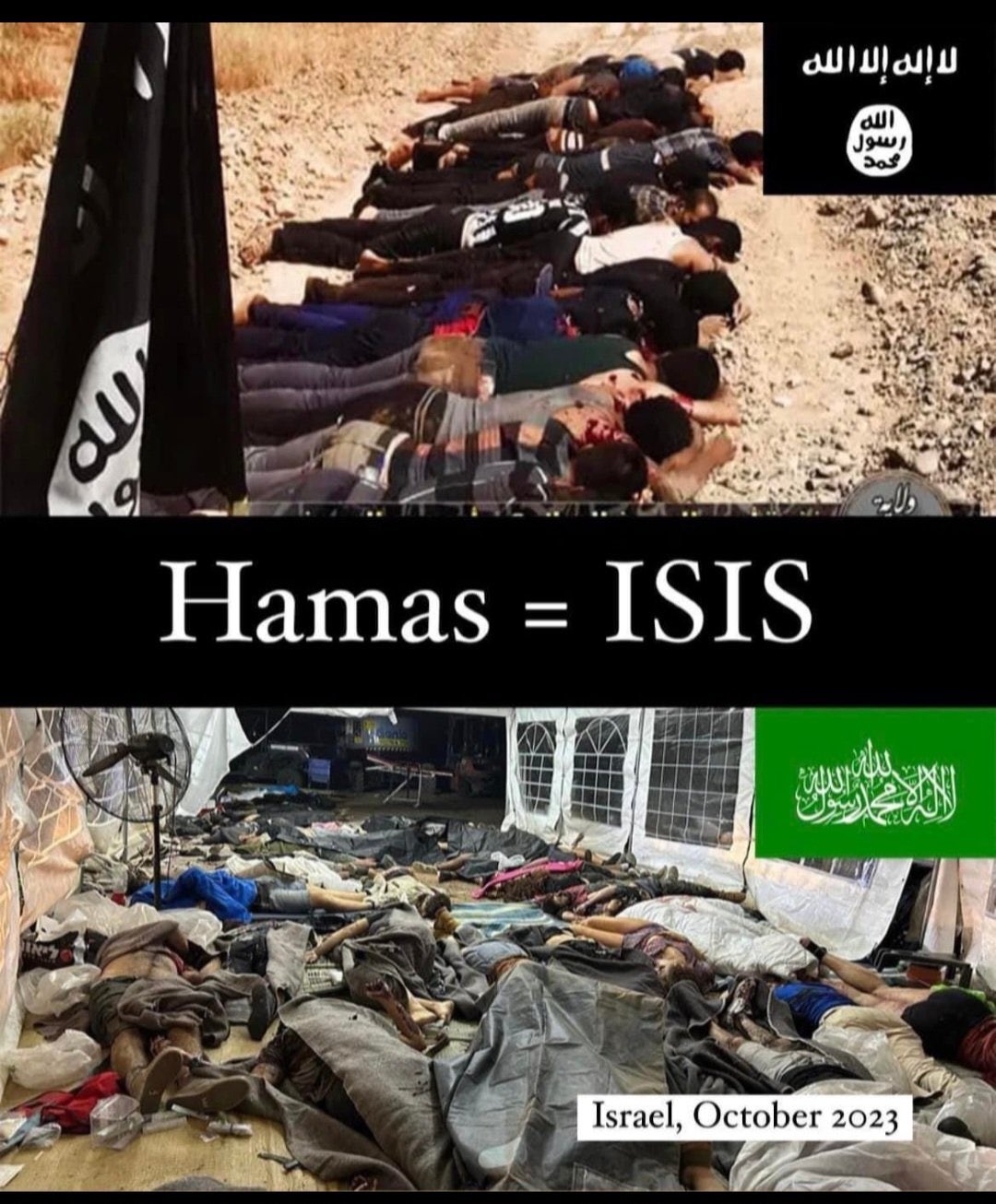 Hams is ISIS dead bodies