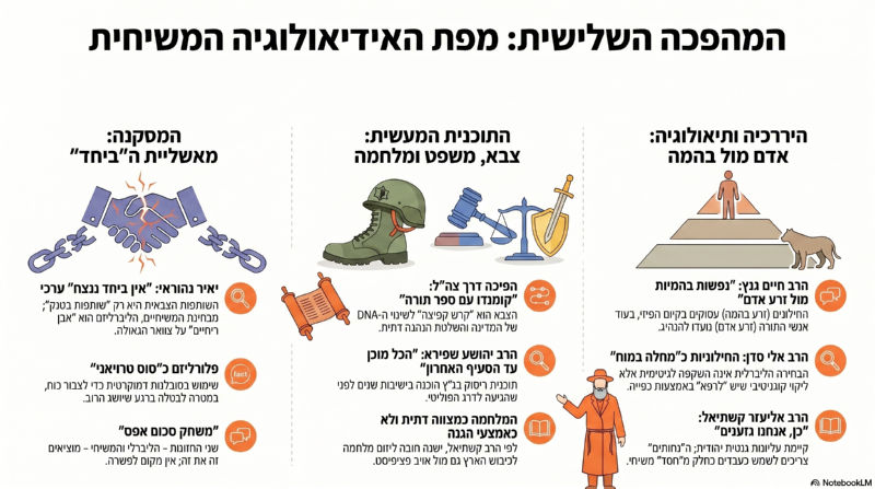המהפכה השלישית מפת האידאולוגיה המשיחית | ציטוטי רבנים