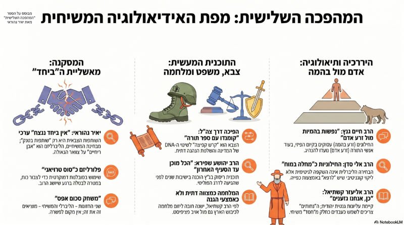המהפכה השלישית מפת האידאולוגיה המשיחית | ציטוטי רבנים