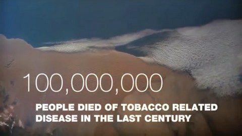 100 מיליון אנשים מתו ממחלות הקשורות לטבק